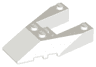 Wedge 6 x 4 Cutout with Stud Notches