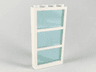 Window 1 x 4 x 6 with 3 Panes with Fixed Trans-Light Blue Glass