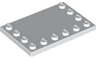 Tile, Modified 4 x 6 with Studs on Edges