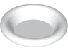 Minifigure, Utensil Dish 3 x 3