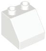 Duplo, Brick 2 x 2 x 1 1/2 Slope 45