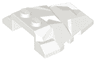 Wedge 4 x 4 Fractured Polygon Top