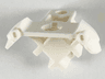 Minifigure Armor Shoulder Pads with Scabbard for 2 Katanas and Bar Hole