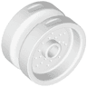 Wheel 18mm D. x 12mm with Pin Hole and Stud, Dotted Brake Rotor Lines