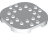 Plate, Modified 6 x 6 with Rounded Corners and 4 Feet