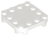 Plate, Modified 4 x 4 with Rounded Corners and 4 Feet