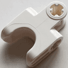 Technic, Axle Connector 2 x 3 with Ball Joint Socket - Closed Sides, Straight Forks with Closed Axle Holes