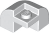 Slope, Curved 2 x 2 x 1 1/3 Corner Round with Recessed Stud