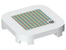 Tile, Modified 4 x 4 with Rounded Corners and 4 Feet with Super Mario Scanner Code Explosion Pattern (Sticker) - Set 71409