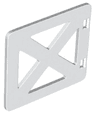 Duplo Door / Window Pane 1 x 4 x 3 with 4 Panes Cross Bars