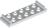 Plate, Modified 2 x 6 with Inset Panels on Both Ends