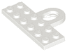 Plate, Modified 2 x 6 with Coupling, Female