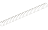 Hose, Ribbed 7mm D. 11L / 8.8cm