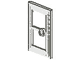 Door 1 x 3 x 4 with Glass