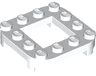 Plate, Modified 4 x 4 with Rounded Corners and 4 Feet with 2 x 2 Open Center