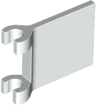 Flag 2 x 2 Square with Flared Edge