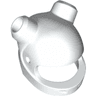 Minifigure, Headgear Helmet Motorcycle with 2 Angled Holes for Bars