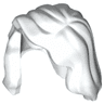 Minifigure, Hair Female Mid-Length with Part over Right Shoulder