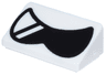 Slope 30 1 x 2 x 2/3 with Black Sunglasses with Reflections Pattern (Super Mario Cooligan Eyes)
