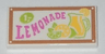 Tile 2 x 4 with 'LEMONADE' Pattern