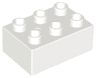 Duplo, Brick 2 x 3