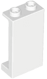 Panel 1 x 2 x 3 with Side Supports - Hollow Studs