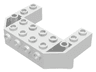 Train Front Sloping Base with 4 Studs