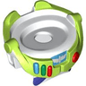 Minifigure Spacesuit with Lime Trim, Colored Buttons, and Simple Star Command Logo Pattern (Buzz Lightyear)