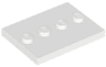 Tile, Modified 3 x 4 with 4 Studs in Center