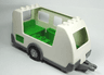 Duplo Camper Trailer with Bright Green Interior and Dark Bluish Gray Base