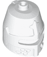 Minifigure, Headgear Helmet Castle Closed with Eye Slit (Great Helm / Barrel Helm)