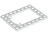 Plate, Modified 6 x 8 Trap Door Frame Horizontal (Long Pin Holders)