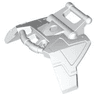 Hero Factory Armor with Angled Bar on Top and Straight Bar on Bottom