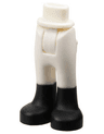 Mini Doll Hips and Trousers with Back Pockets with Black Boots Pattern - Thick Hinge