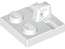 Hinge Plate 2 x 2 Locking with 1 Finger on Top