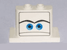 Windscreen 2 x 3 x 2 with 2 x 4 Base with Blue Eyes on White Background Pattern