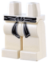 Hips and Legs with Black Karate Belt Pattern