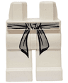 Hips and Legs with Light Bluish Gray Karate Belt Pattern