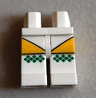 Hips and Legs with Socks and Green Garters Pattern