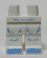 Hips and Legs with Bright Light Blue Hair Pattern (Yeti)