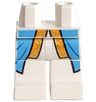 Hips and Legs with Gold and Medium Blue Coat Pattern