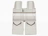 Hips and Legs with SW Pockets and Black and Light Bluish Gray Lines Pattern (AT-DP Pilot)