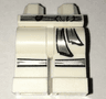 Hips and Legs with Silver Sash and Knee Straps Pattern