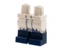 Hips and Legs with Dark Blue Boots, Coattails with Sand Blue Trim Pattern