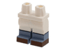 Hips and Legs with Sand Blue Boots, Reddish Brown Toes Pattern