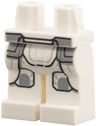 Hips and Legs with Coattails, Light Bluish Gray Pouches and Knee Pads Pattern