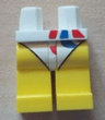 Hips and Yellow Legs with White Leotard with Red and Blue (Team GB Logo) Pattern
