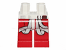Hips and Red Legs with SW White Flight Straps and Hose on Left Leg Pattern