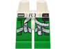 Hips and Green Legs with SW White Flight Straps, Hose on Left Leg, Belt with 5 Bullets and Large Pouch Pattern