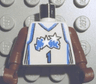 Torso NBA Orlando Magic #1 (White Uniform) Pattern / Brown NBA Arms